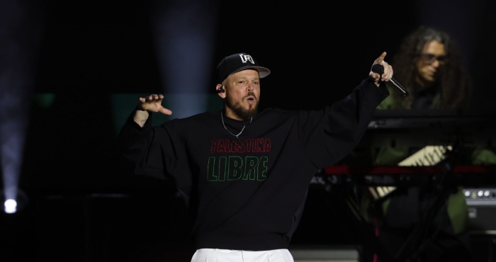 Residente en el Zócalo de la CdMx.