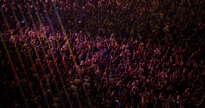 Residente en el Zócalo de la CdMx.