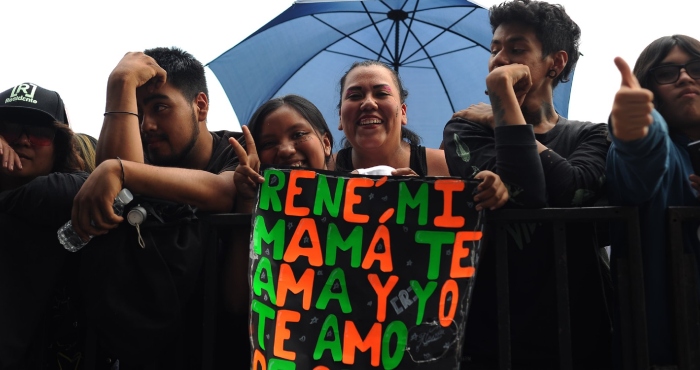 Residente en el Zócalo de la CdMx.