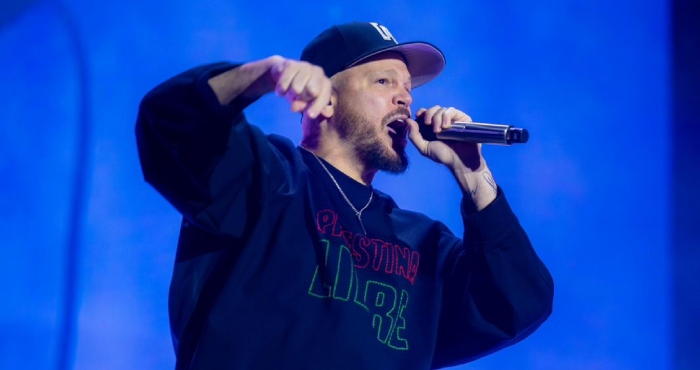 Residente en el Zócalo de la CdMx.