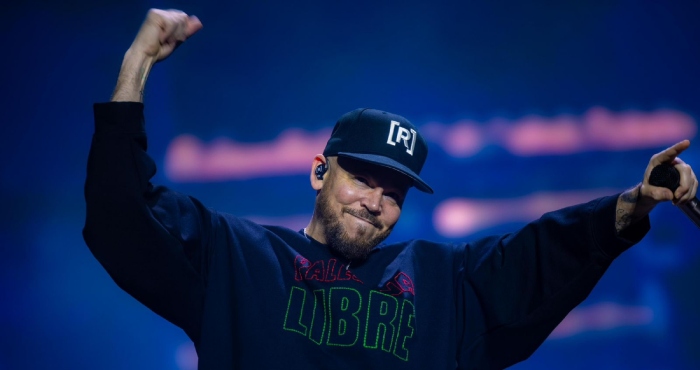 Residente en el Zócalo de la CdMx.