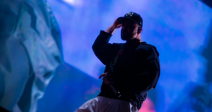Residente en el Zócalo de la CdMx.