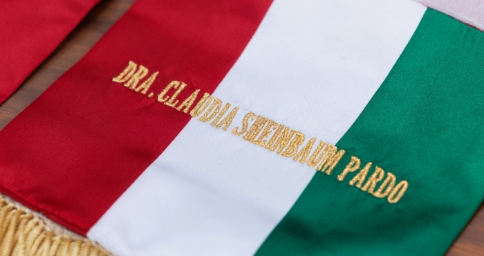 Banda presidencial: Presidenta Sheinbaum comparte el proceso en video.