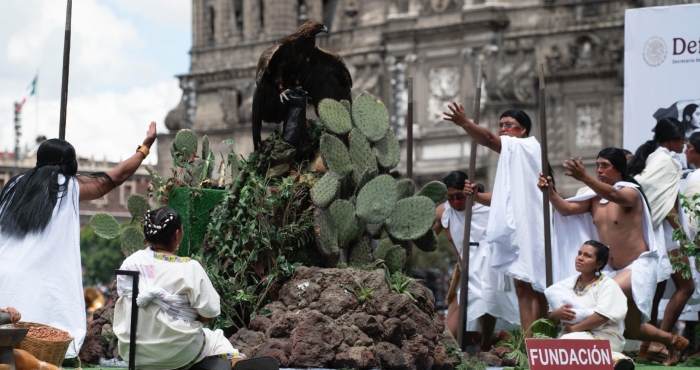 La Presidenta Claudia Sheinbaum Pardo preside el Desfile Cívico-Militar.