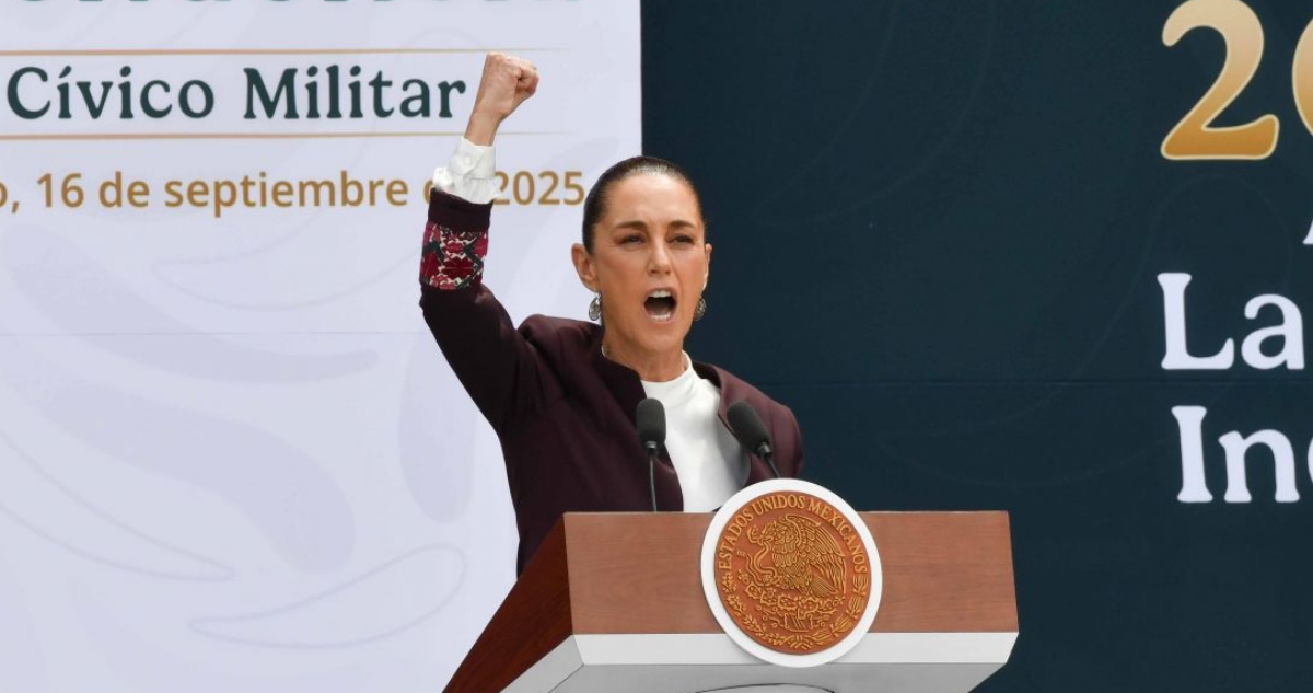 Sheinbaum Pardo llama a defender la soberanía de México en el Desfile Militar.
