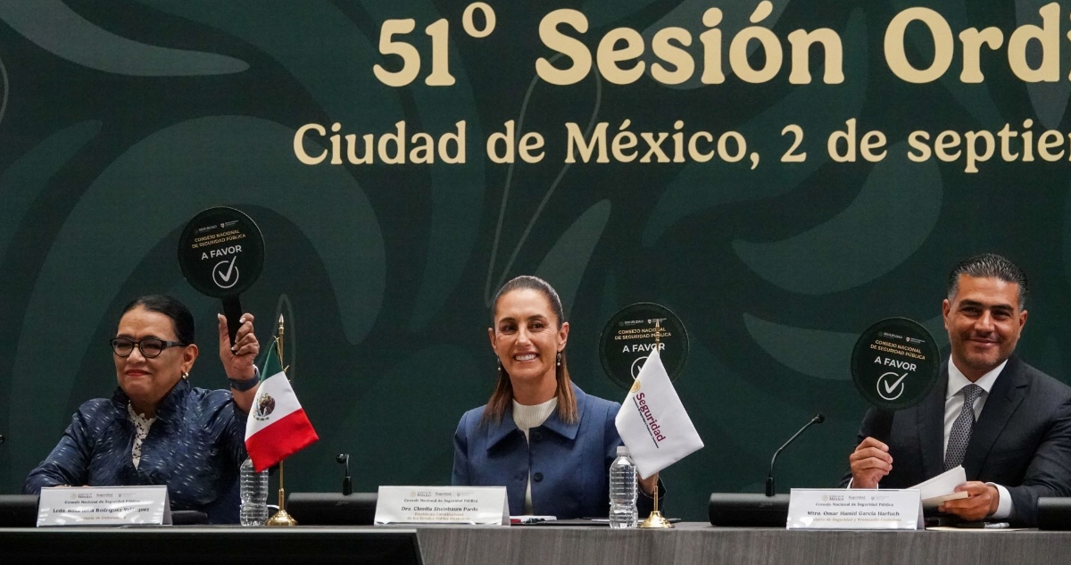 Sheinbaum y Harfuch pidieron a gobernadores aterrizar la estrategia de seguridad en sus estados.