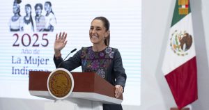 Sheinbaum dijo hoy que México ya está en pláticas con el Gobierno de Trump para ver los aranceles contra autos pesados.