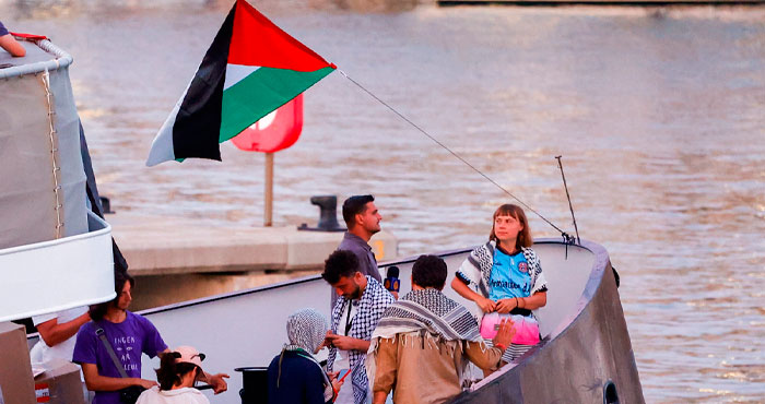 La solidaridad navega a Gaza