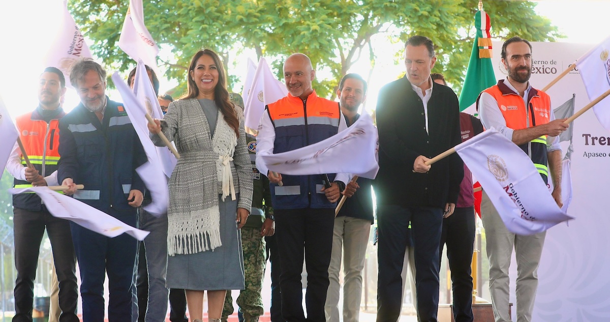 La SICT dio el banderazo de inicio a la construcción del Tren Querétaro-Irapuato, obra que busca mejorar la movilidad en el país.