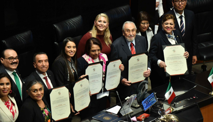 Tribunal de Disciplina Judicial toman protesta.