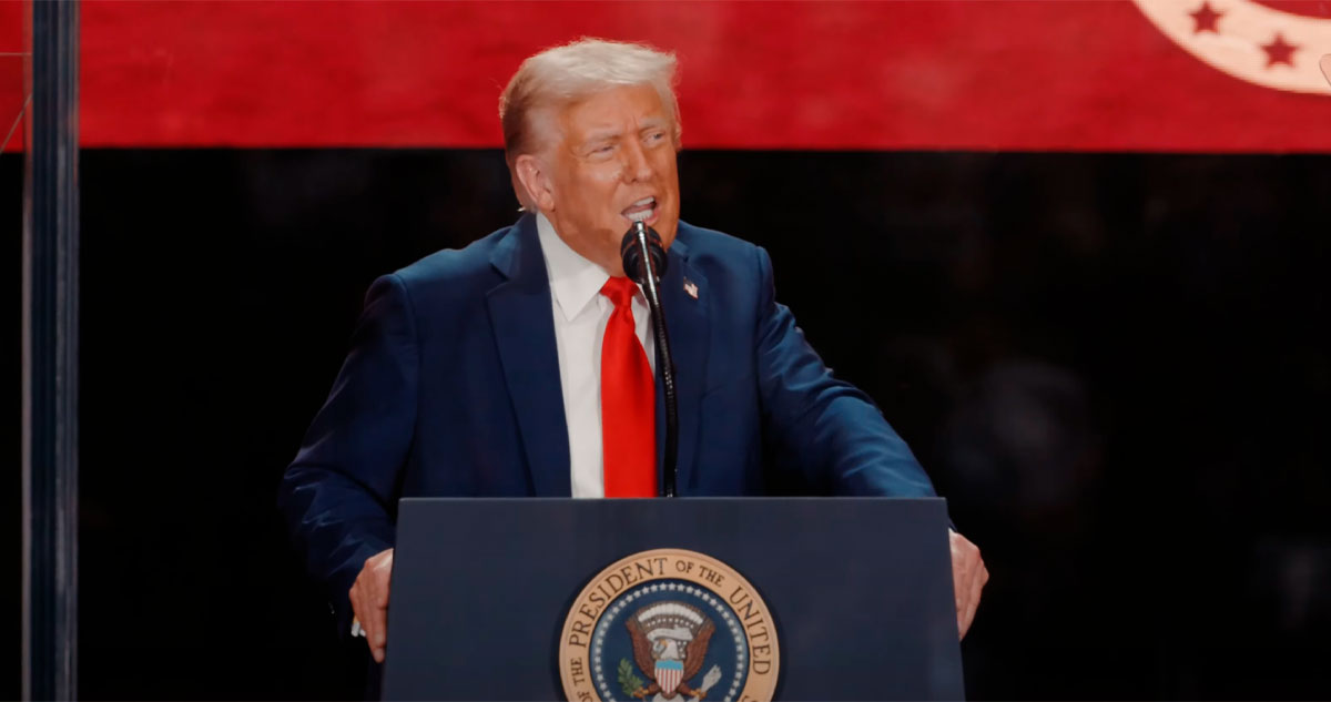 Trump dice que Charlie Kirk fue asesinado por un monstruo radicalizado