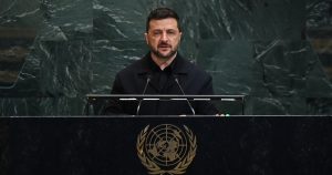 El Presidente de Ucrania, Volodímir Zelenski, alertó en la ONU que el mundo se encuentra inmerso en la "carrera armamentística más destructiva de la historia".