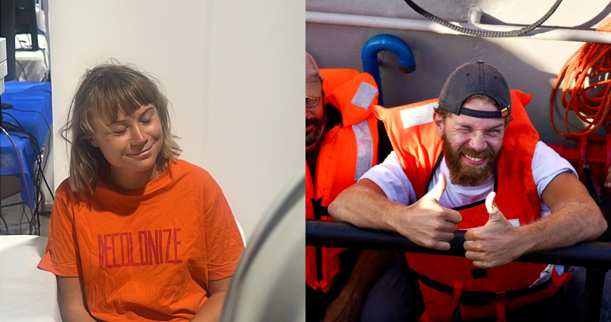 Activistas Gaza deportados