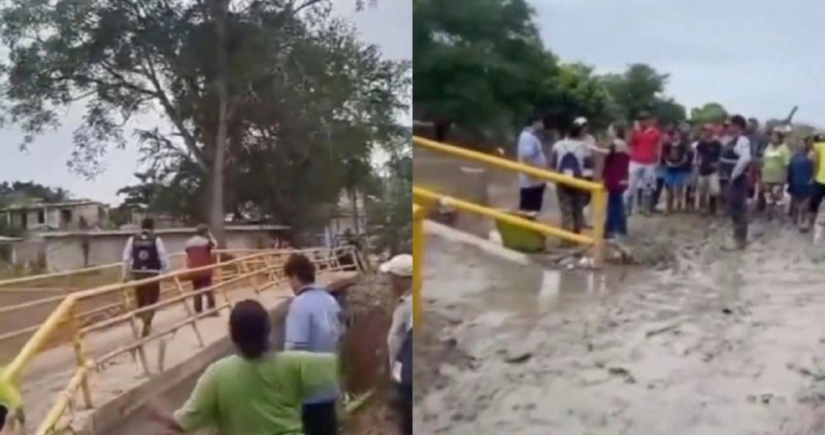 Damnificados del municipio de Álamo, Veracruz, corrieron a "lodazos" a la Edil, Blanca Lilia Arrieta, por su tardía respuesta ante las fuertes lluvias.