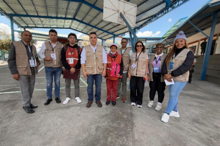 Alito observador electoral