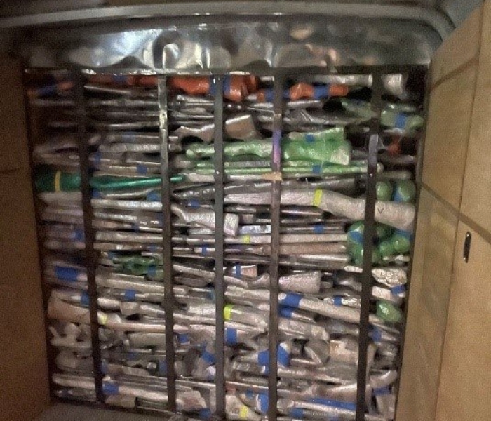 The US seizes more than 500 weapons heading to Mexico.