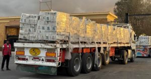 Israel accedió a que tras los ataques del fin de semana, la ayuda humanitaria volviera a entrar en la Franja de Gaza a través de una serie de pasos fronterizos.