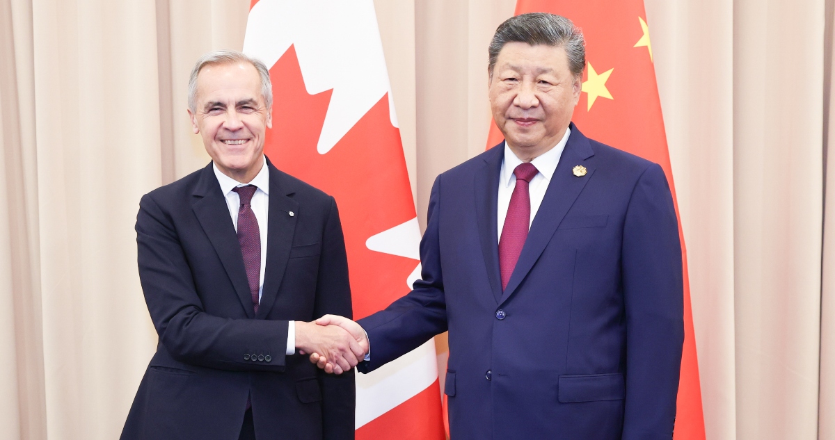 Reunión carney Xi Jinping