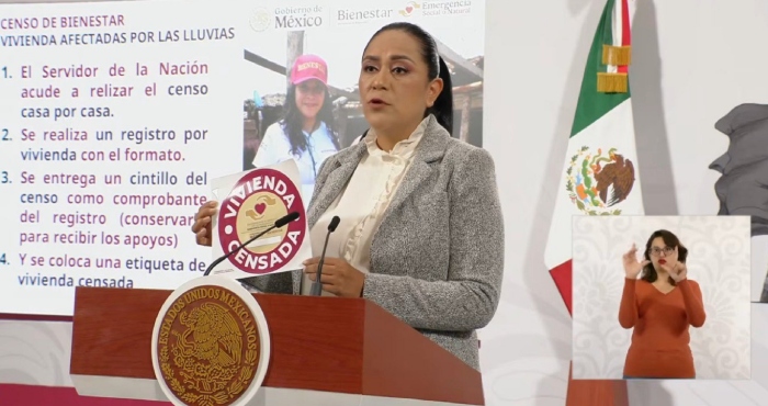 Censo y apoyos para damnificados: así lo explicó Bienestar.
