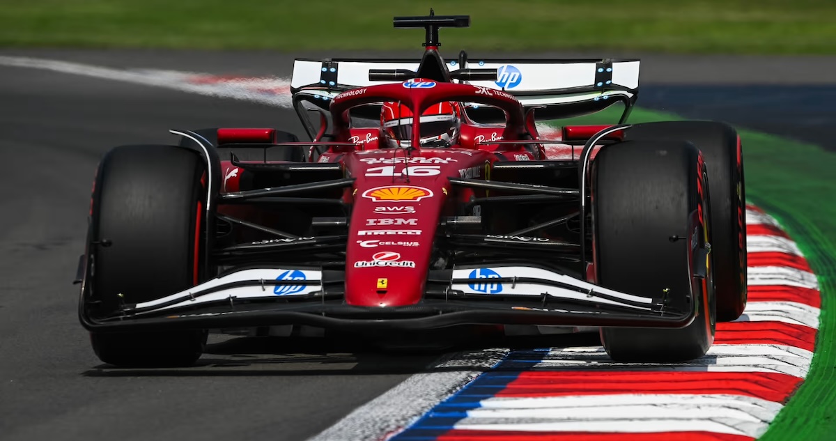 Charles Leclerc, de la escudería Ferrari fue el piloto más rápido en la primera sesión de prácticas libres del Gran Premio de México,