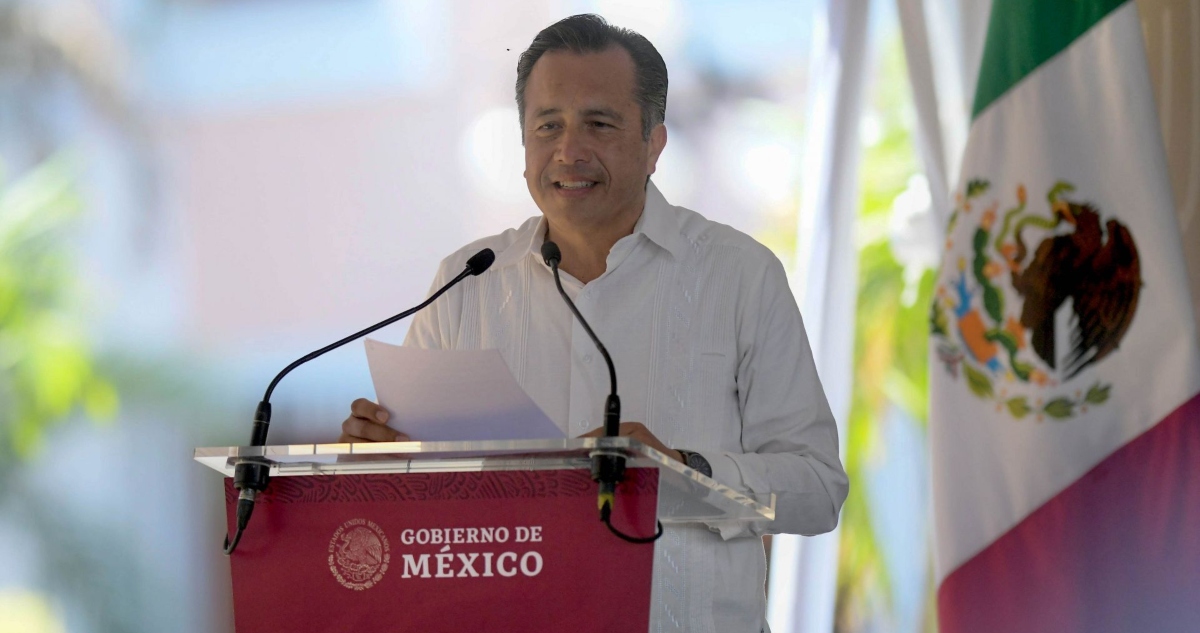 Cuitláhuac García, exgobernador de Veracruz