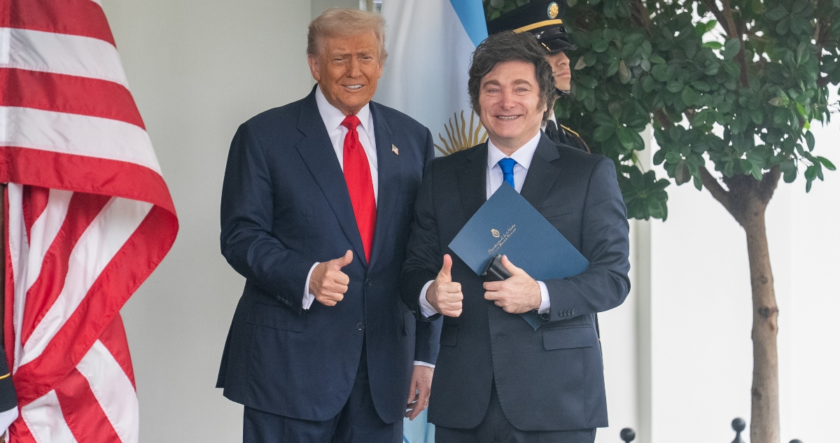 Donald Trump y Javier Milei