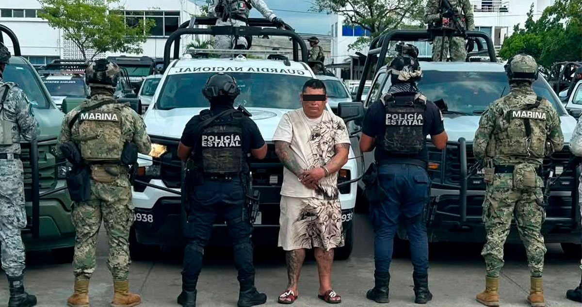 Detienen en Tabasco a "El Coyote", presunto líder de un brazo armado de La Barredora