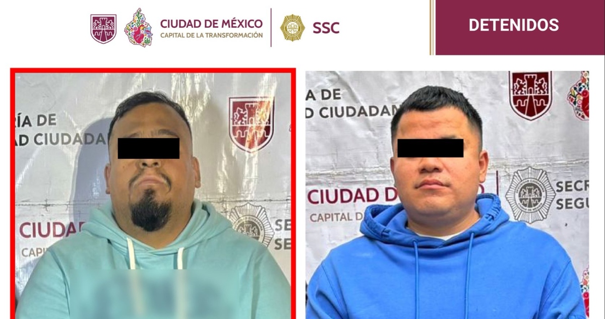 La SSC de la Ciudad de México detuvo el día de hoy a Felipe "N", "El Gordo", quien presuntamente es el líder de una banda criminal dedicada a la venta de droga.