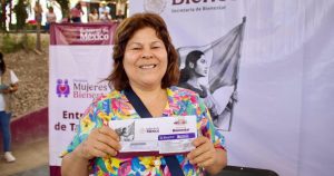 La titular de la Secretaría de Bienestar informó este martes cómo será el proceso para la entrega de tarjetas de la Pensión Mujeres Bienestar.