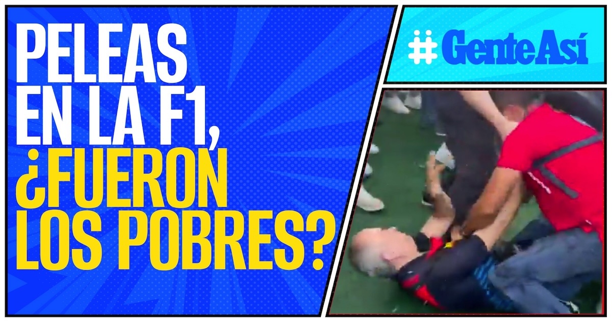 Las peleas en la F1, ¿fueron los pobres?