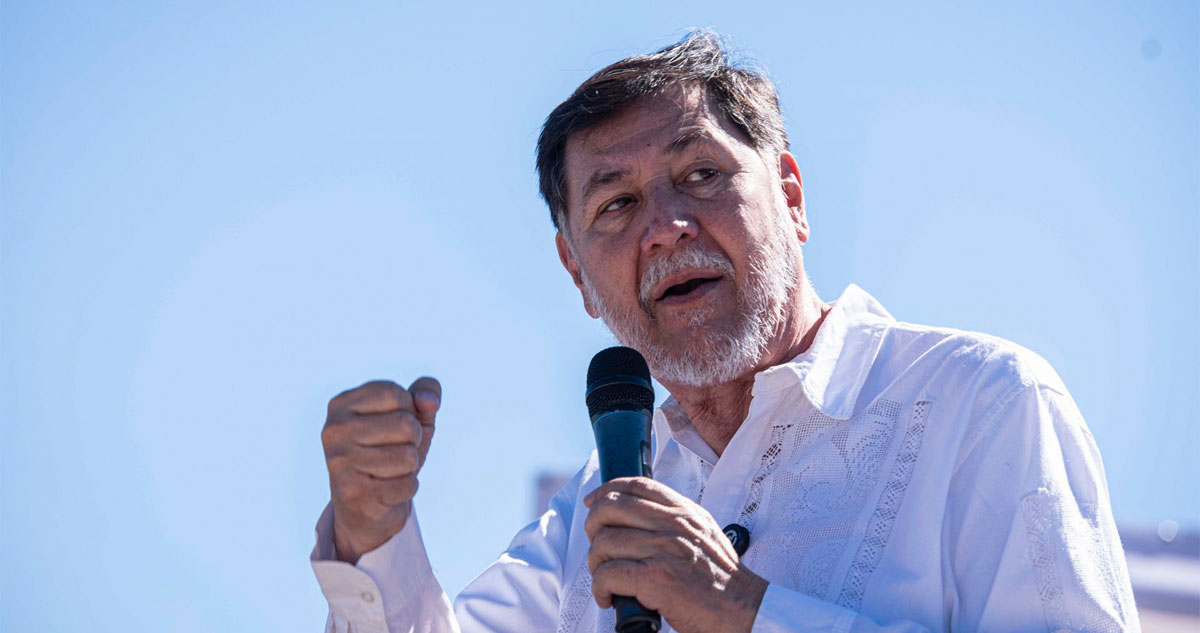 Noroña anuncia que pedirá licencia temporal