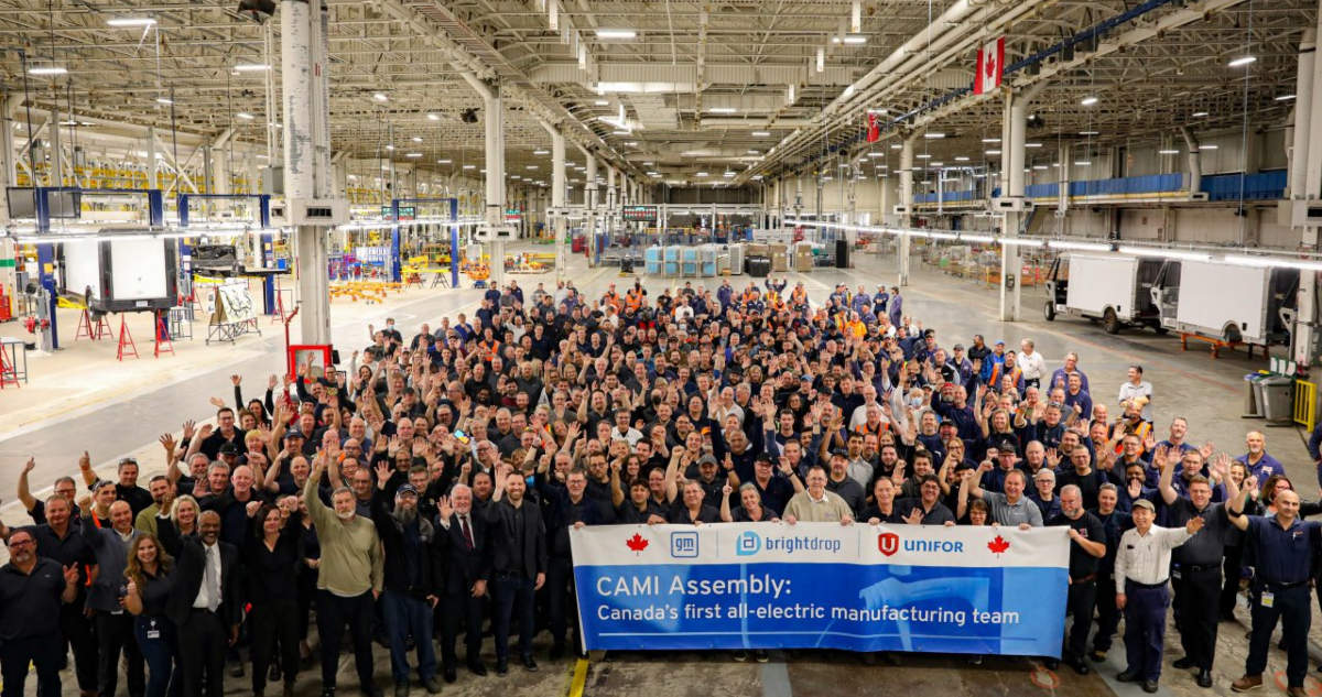 General Motors cerrará planta de Ontario tras poca demanda de vehículos eléctricos.