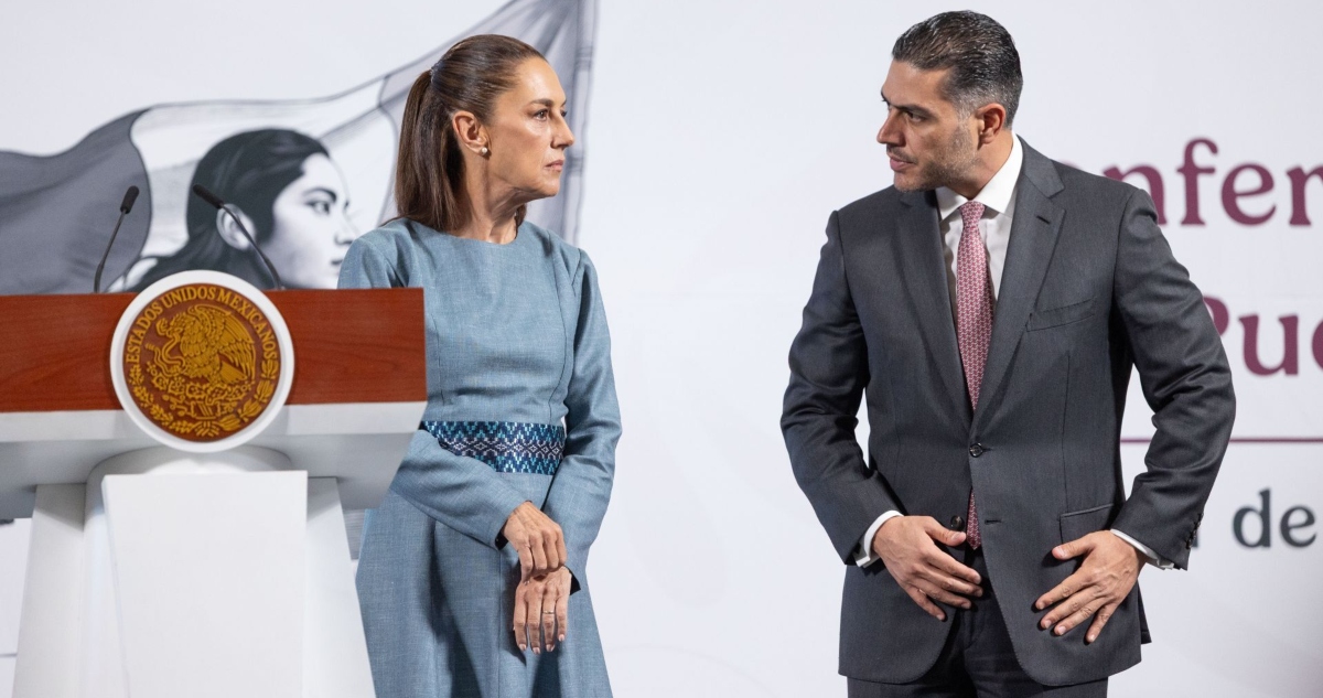 Claudia Sheinbaum y Omar García Harfuch