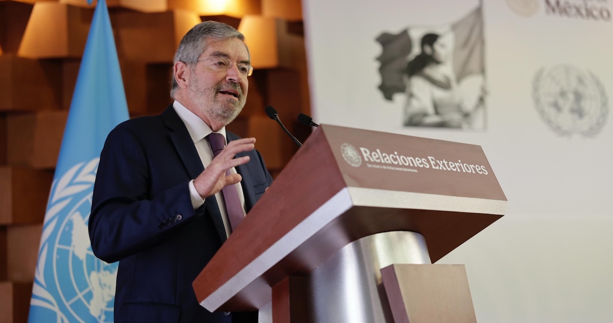 El Canciller Juan Ramón de la Fuente, titular de la SRE, declaró que es urgente una reforma a la ONU para mejorar su estructura y métodos de trabajo.