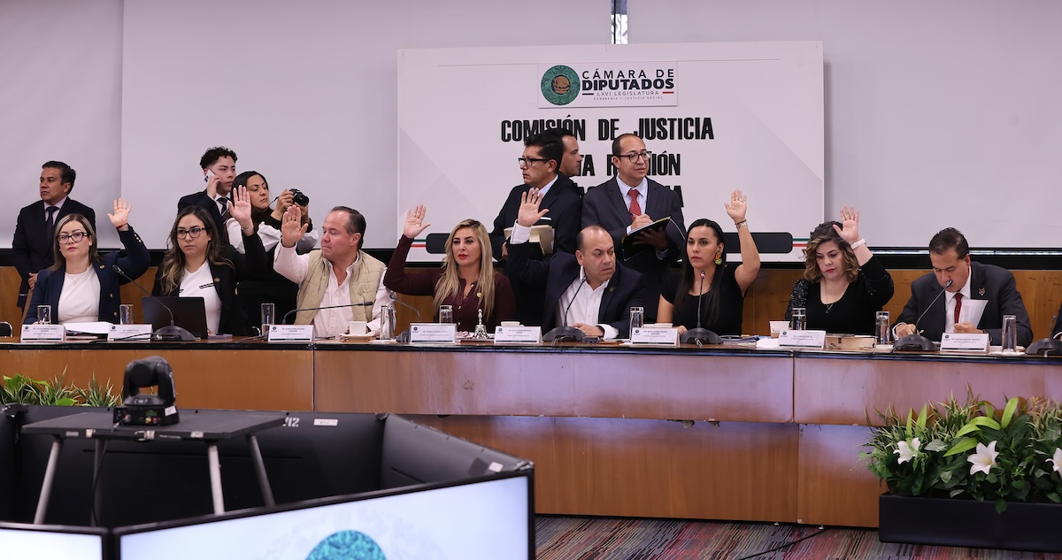 La Comisión de Justicia de la Cámara de Diputados aprobó proyecto para expedir la Ley General contra la Extorsión, enviado por la Presidenta Claudia Sheinbaum.