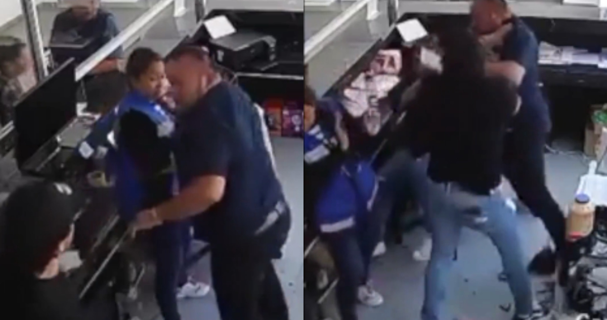 VIDEO ¬ Hombre golpea al administrador de un edificio; lo apodan #Lord City