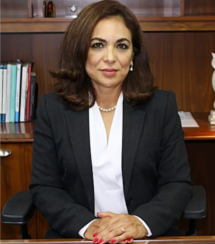 Ludmila Valentina Albarrán Acuña es desde el año 2020 Presidenta de la Primera Sala Ordinaria del Tribunal de Justicia Administrativa de la Ciudad de México.