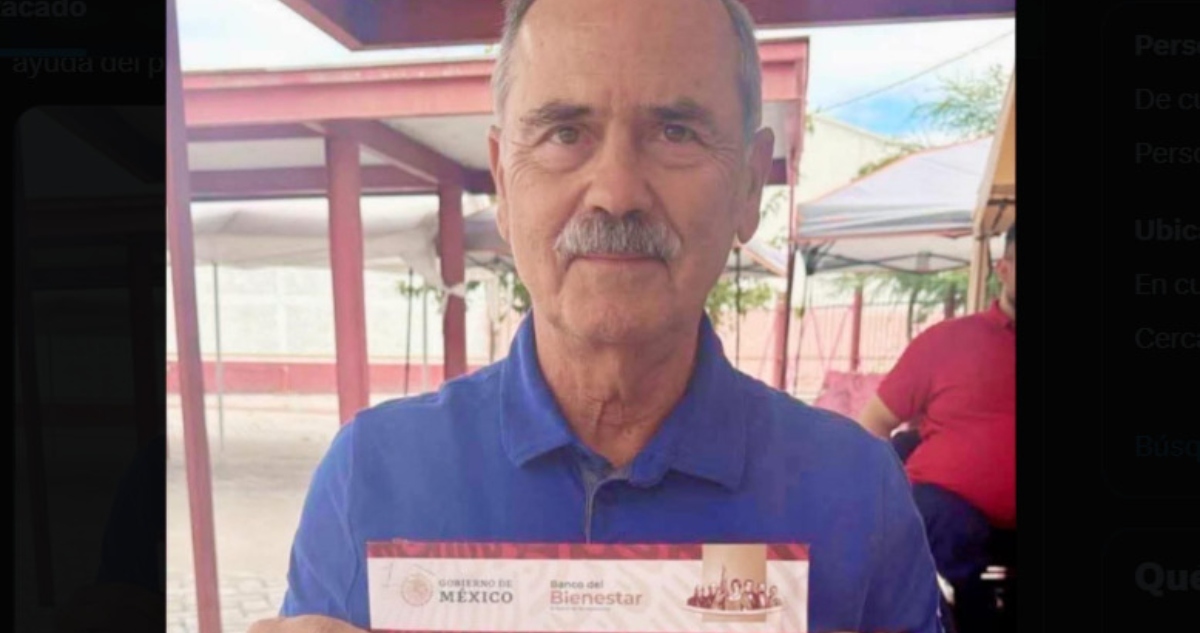 Gustavo Madero Muñoz, exsenador del PAN, se encuentra en el centro de la polémica por una fotografía. donde aparece con su tarjeta de la Pensión del Bienestar.