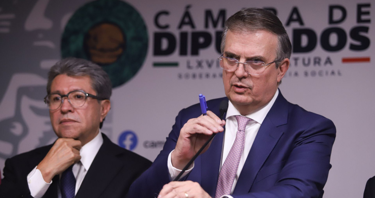 Marcelo Ebrard afirma que negociaciones con EU están al 90 por ciento.