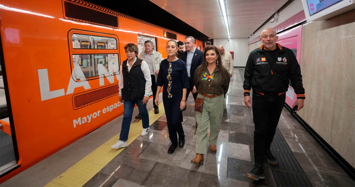 Las estaciones que faltan por abrir de la Línea 1 del Metro operarán desde el 16 de noviembre, confirmó la Jefa de Gobierno de la CdMx, Clara Brugada
