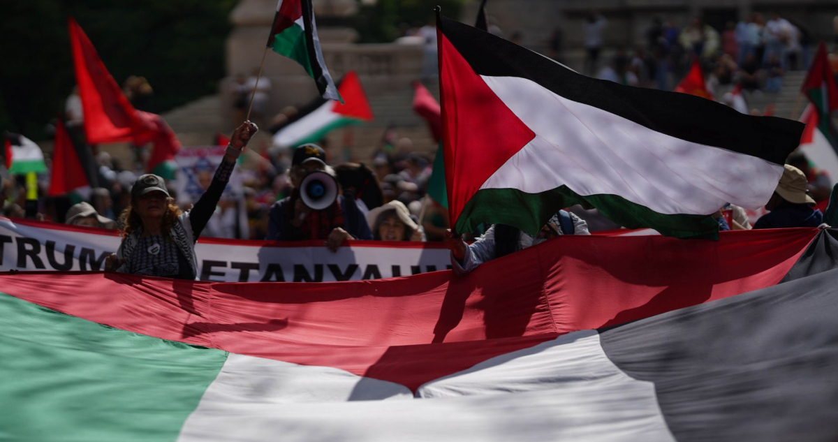 Miles vuelven a las calles para exigir alto al genocidio de Israel en Palestina