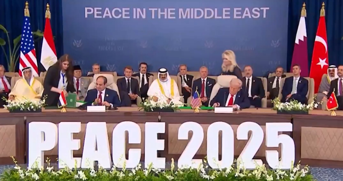 El ambicioso Plan de Paz propuesto por el Presidente Donald Trump para la Franja de Gaza se firmó este lunes en una ceremonia desde Sharm el Sheij, Egipto.