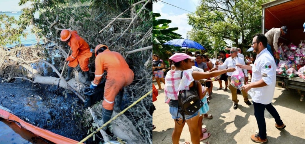 Pemex concluye reparación de ducto en Álamo Temapache, Veracruz