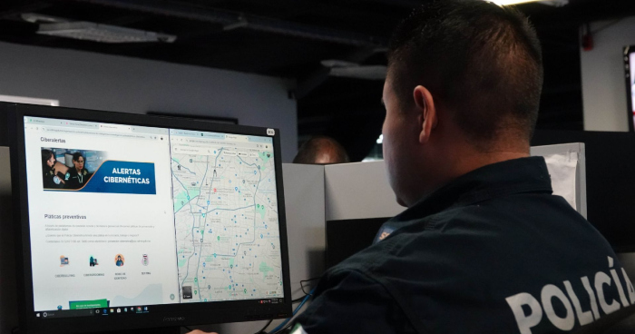 Policía cibernética de la Ciudad de México.