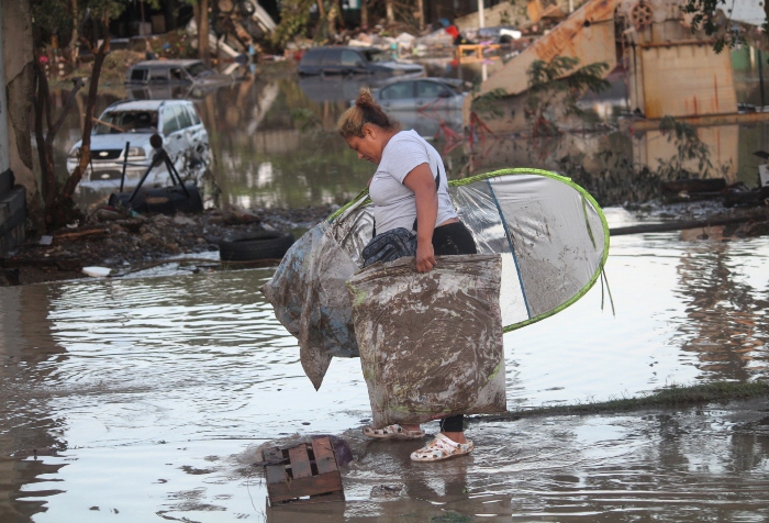 Inundaciones en Poza Rica, Veracruz.
