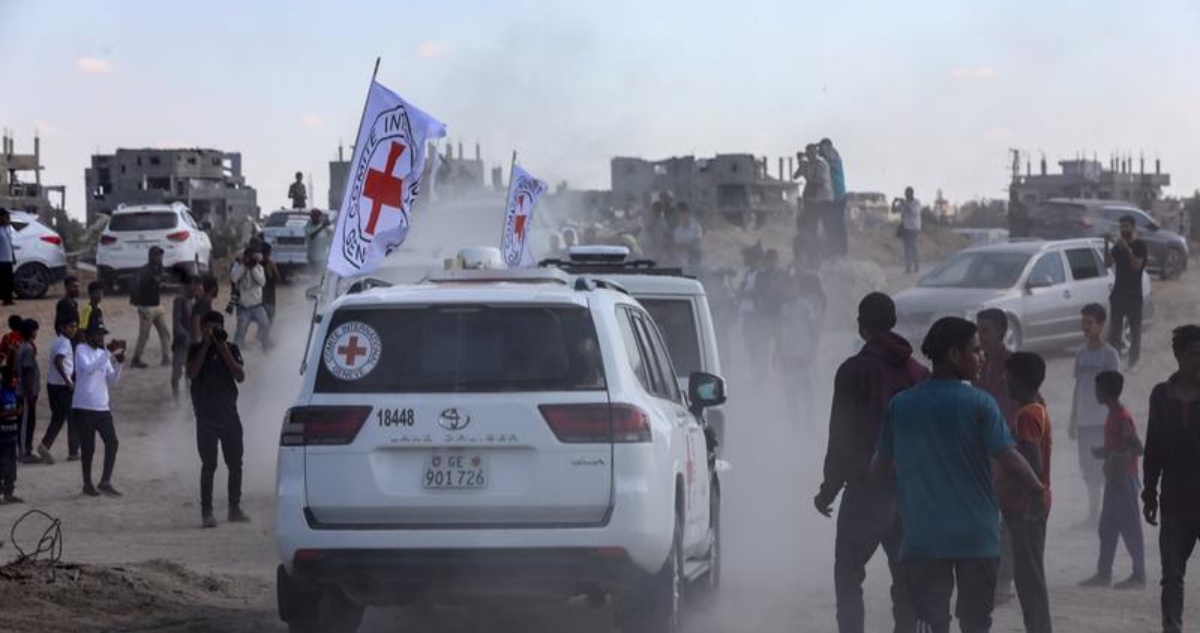 La Oficina de Información sobre Presos Palestinos, afiliada a Hamás, dijo que 154 de los reclusos palestinos liberados en acuerdo con Israel llegaron a Egipto.