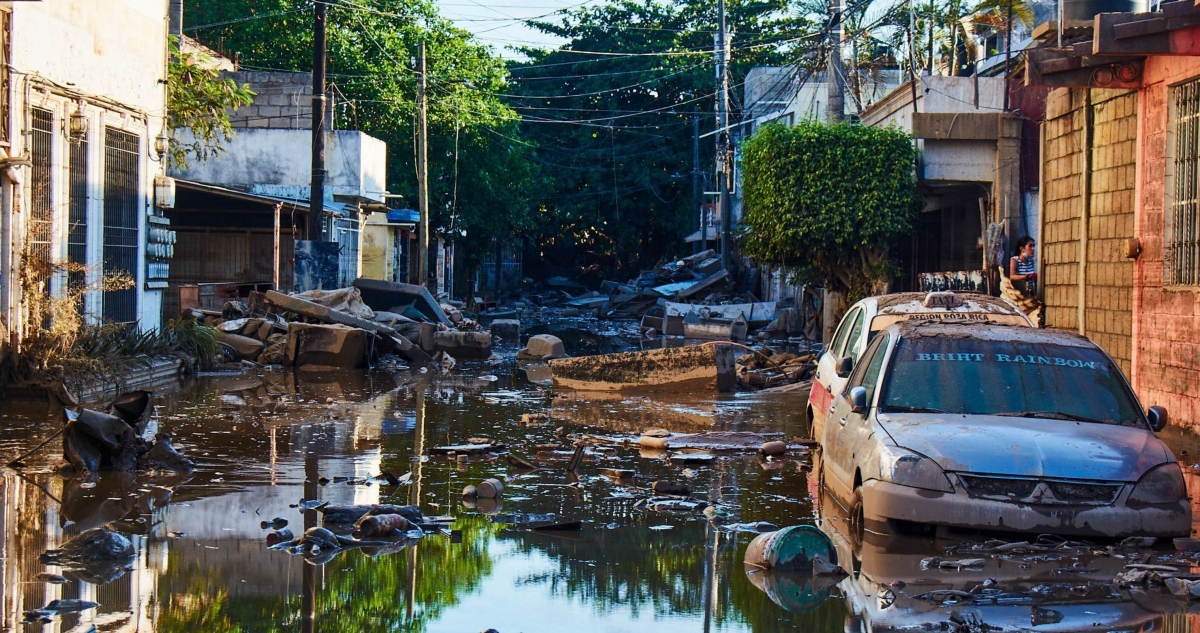 Afectaciones en Veracruz por tormenta Raymond
