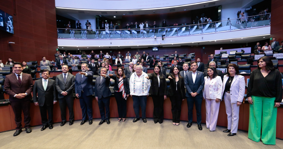 Senado ratifica magistrados para la Sala Superior del TFJA