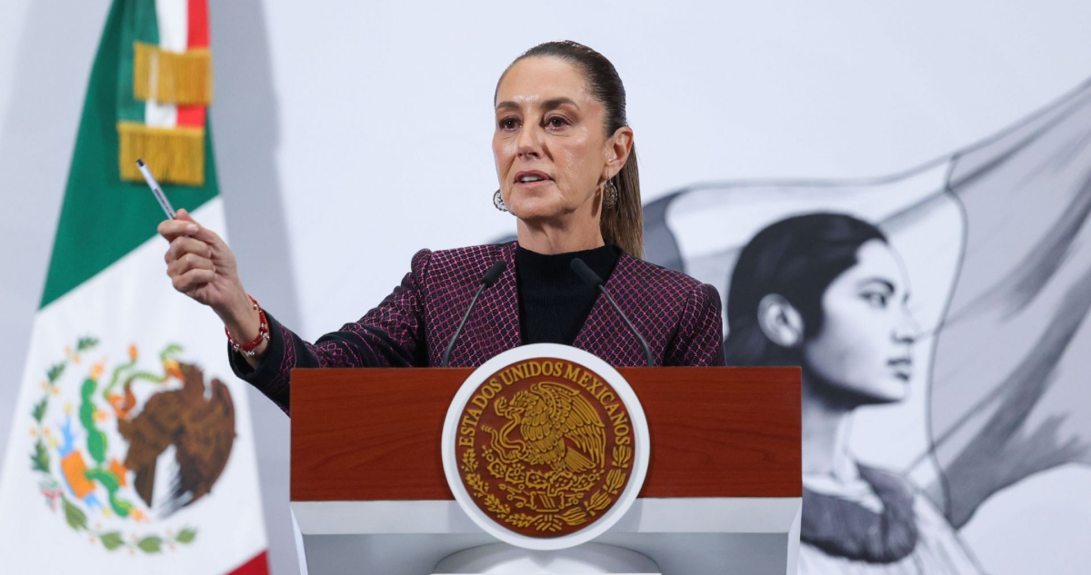 Sheinbaum habla sobre cancelación de rutas de aerolíneas mexicanas.