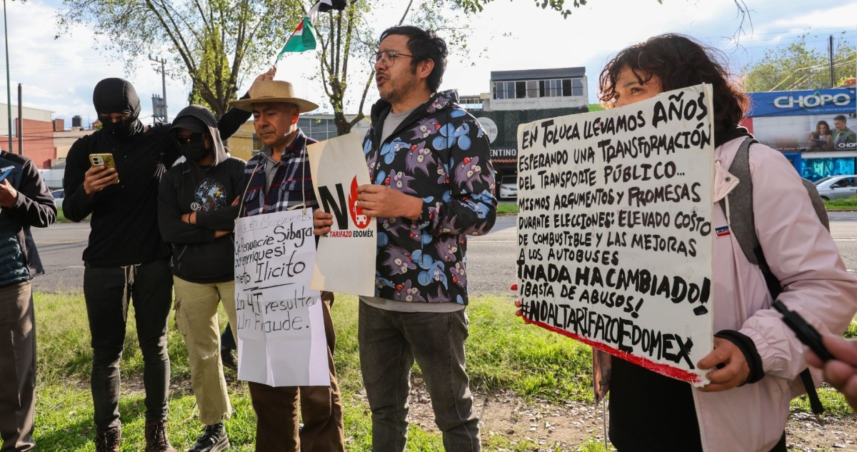 El aumento a la tarifa del transporte en el Edomex fue autorizado por el Gobierno de Delfina Gómez una medida que desató protestas en la entidad.